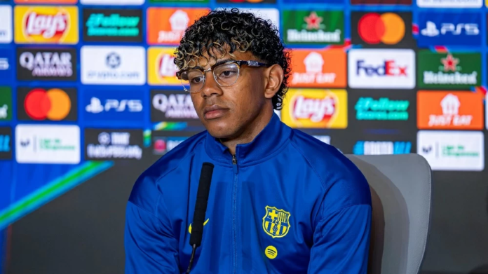 تحدي يامال لسيميوني قبل مباراة برشلونة وأتلتيكو مدريد