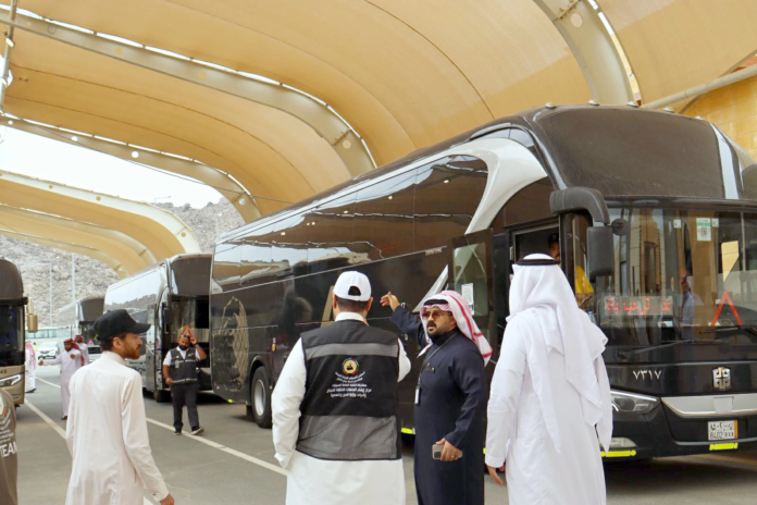 خطة تشغيلية لتسريع حركة حافلات نقل حجاج الخارج بمكة