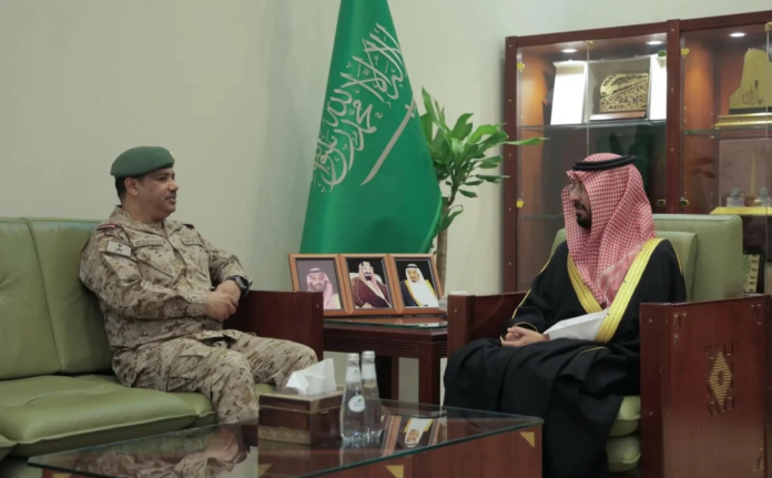 محافظ الخرج يستقبل قائد المنطقة الوسطى المعين حديثاً