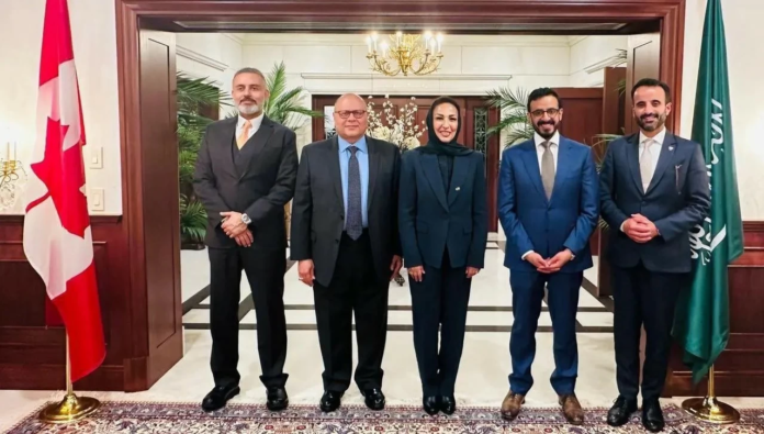 سفيرة خادم الحرمين الشريفين لدى كندا تلتقي سفراء العرب