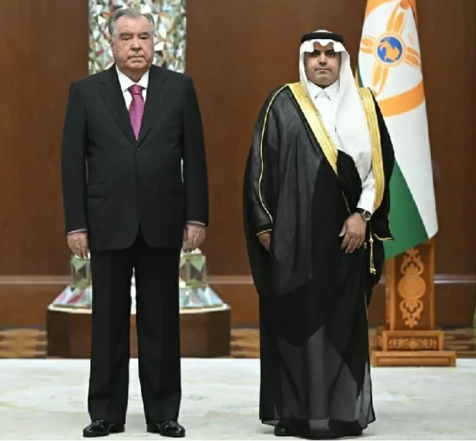 الشمراني يقدم أوراق اعتماده: سفير المملكة لدى طاجيكستان