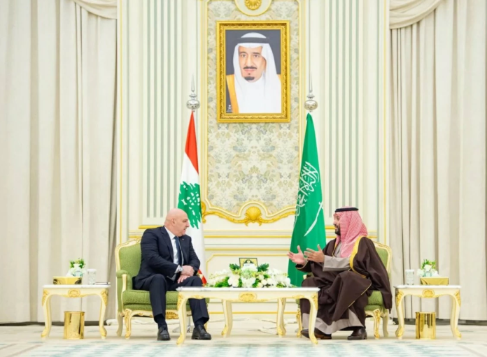 الرئيس اللبناني يثمن جهود ولي العهد السعودي بالمنطقة