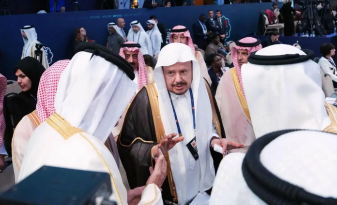 رئيس مجلس الشورى يبحث التعاون بالاتحاد البرلماني