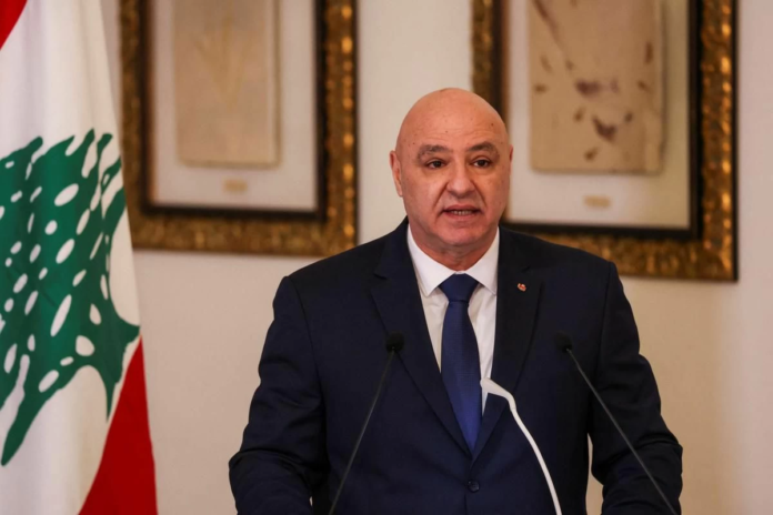 الرئيس اللبناني: استعادة القرار الوطني وبدء إعادة الإعمار