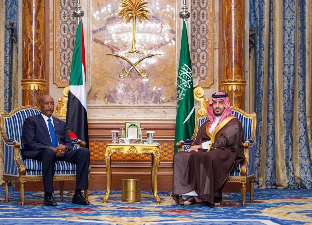 لقاء ولي العهد والبرهان: السعودية تؤكد دعم استقرار السودان