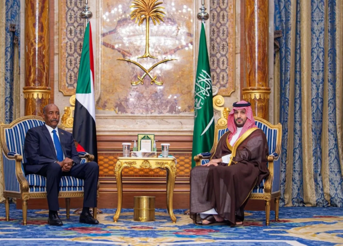 لقاء ولي العهد والبرهان: السعودية تؤكد دعم استقرار السودان