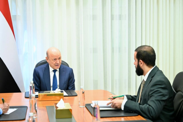 العليمي: الشراكة اليمنية السعودية مفتاح لمرحلة جديدة في اليمن