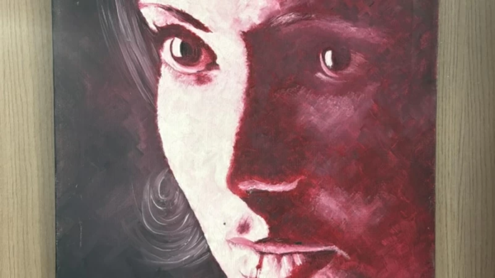 موهبة أحمد حلمي الفنية: لوحة منى زكي تكشف جانباً جديداً