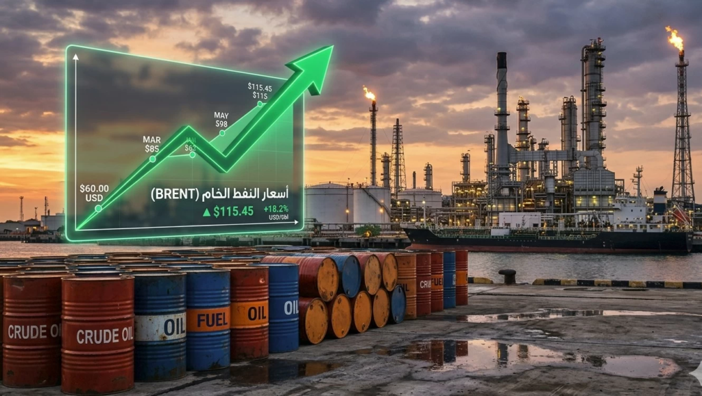 ارتفاع أسعار النفط: مخاوف التصعيد بالشرق الأوسط تهز الأسواق