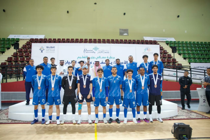 جامعة المؤسس تتوج بلقب دوري كرة قدم الصالات الجامعي 2024