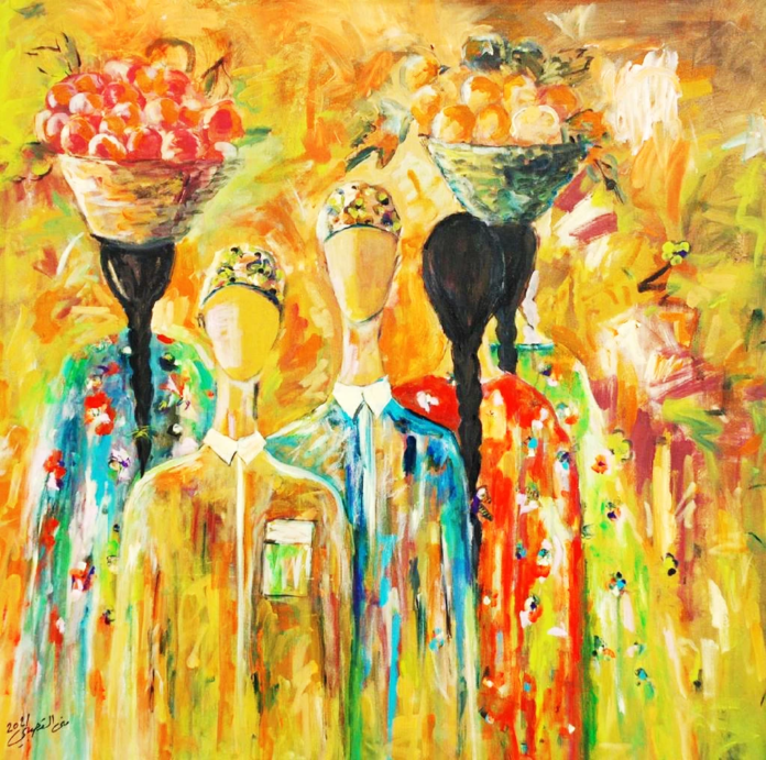 منى القصبي: أيقونة الفن التشكيلي السعودي وإرثها الفني