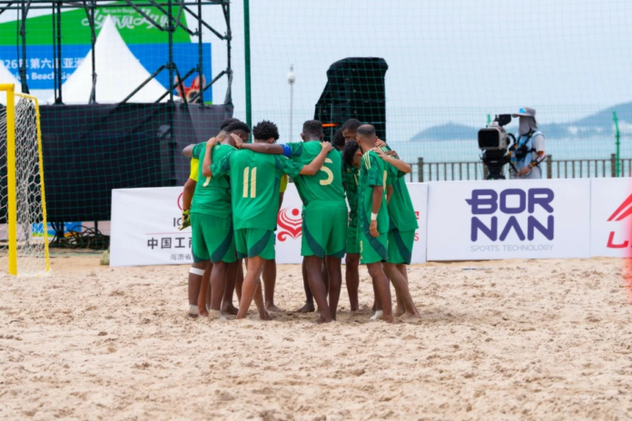 أخضر الشاطئية يواجه فلسطين على برونزية سانيا 2026 | كرة القدم الشاطئية