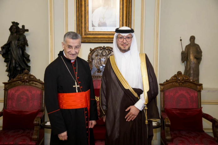 زيارة السفير السعودي للراعي: دعم استقرار لبنان وتعزيز الحوار