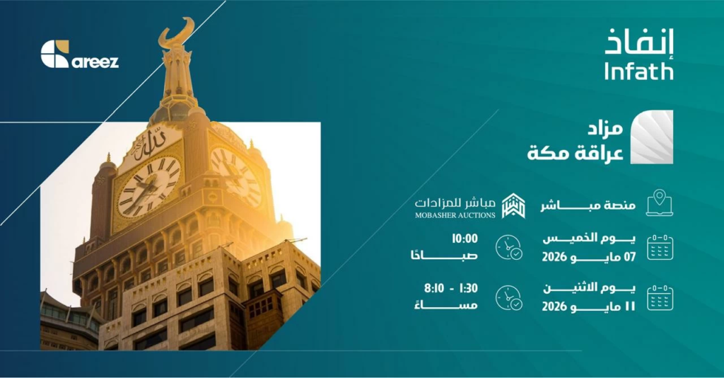 مزاد عراقة مكة العقاري: 41 فرصة استثمارية بمكة المكرمة