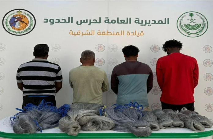 حرس الحدود بالشرقية يضبط مخالفات الأنشطة البحرية: تعزيز الأمن البيئي