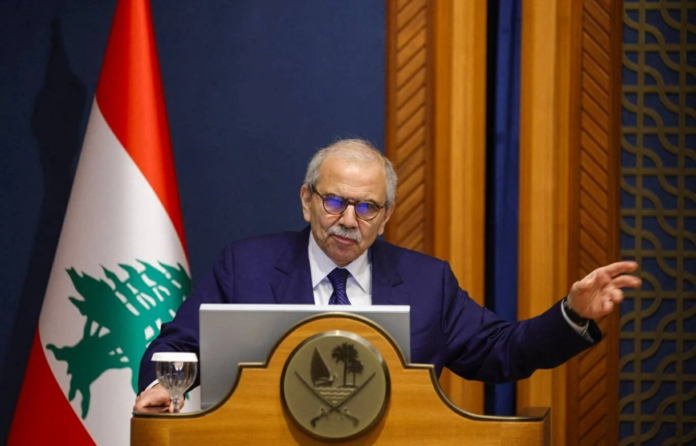 تصريحات نواف سلام: السيطرة الإسرائيلية على جنوب لبنان تتسع