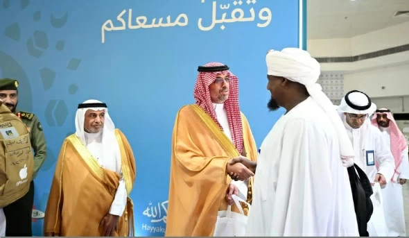 استقبال أولى رحلات الحجاج القادمين بحراً من السودان بجدة