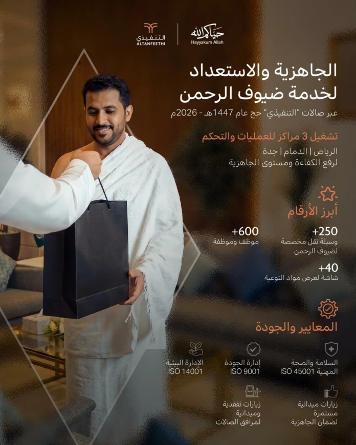 صالات التنفيذي: استعدادات متكاملة لموسم حج 1447