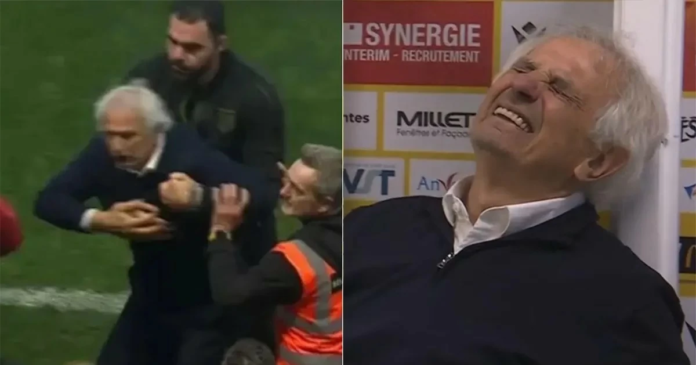 انهيار وحيد خليلوزيتش باكياً: ليلة فوضوية تنهي مسيرته مع نانت