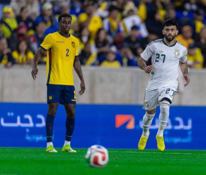المنتخب السعودي يخسر ودية الإكوادور بهدفين لهدف