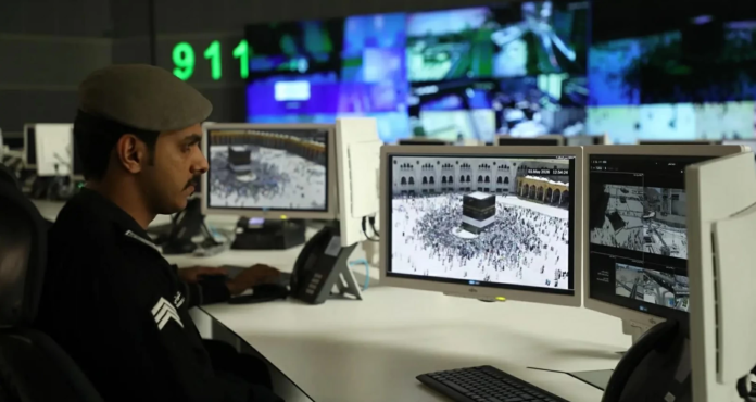 مركز العمليات الأمنية الموحدة 911: درع أمان ضيوف الرحمن
