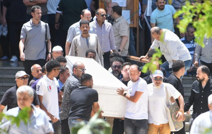 تفاصيل جنازة سهام جلال وغياب ملحوظ لنجوم الفن