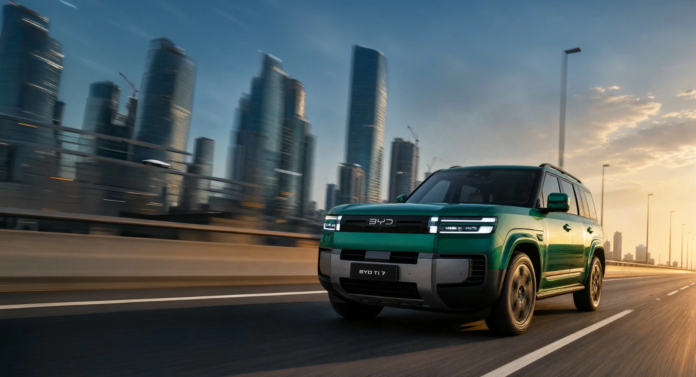 إطلاق سيارة BYD Ti 7 في السعودية: الفخامة الهجينة من الفطيم