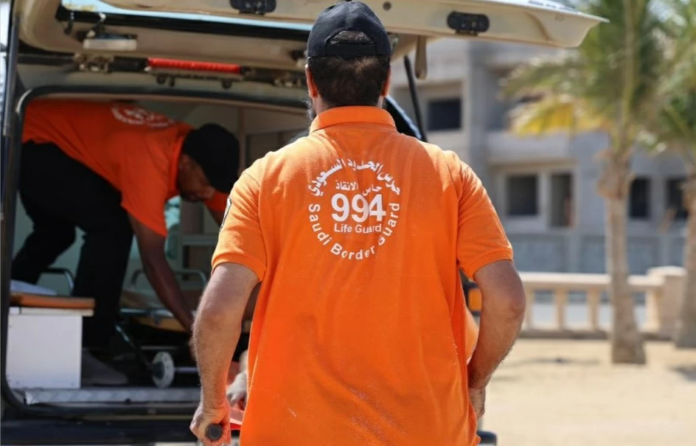 حرس الحدود بالمدينة المنورة ينقذ مواطناً من الغرق