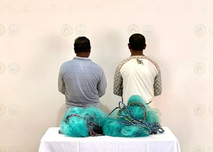ضبط مخالفين يمارسون الصيد دون تصريح في الليث