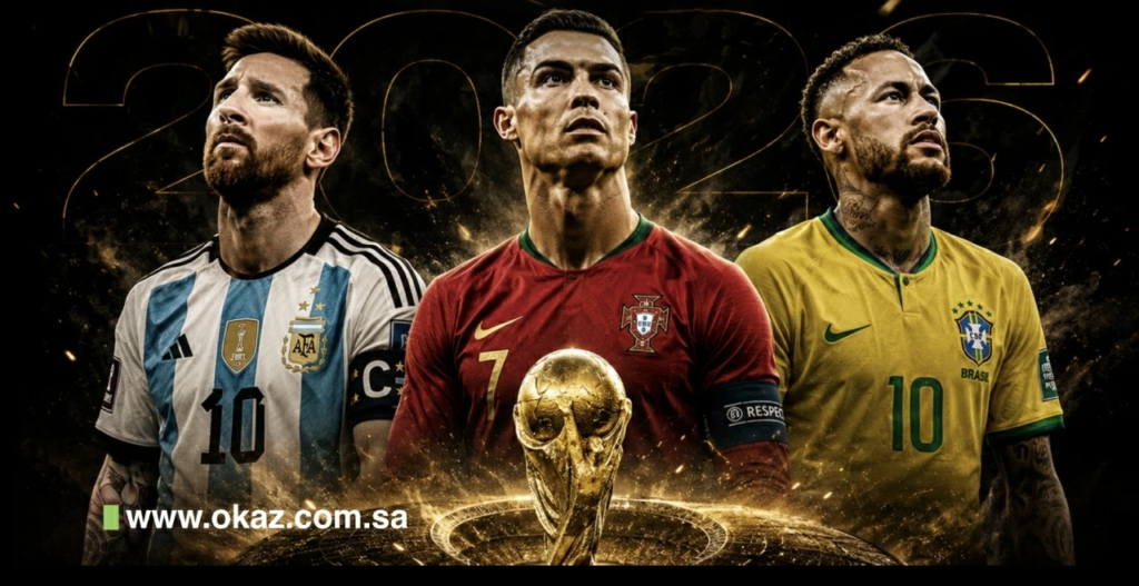 مونديال 2026: الرقصة الأخيرة لميسي ورونالدو ونيمار