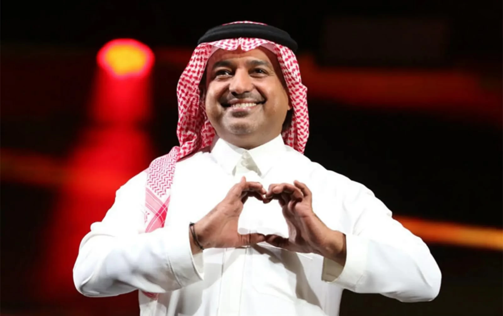 راشد الماجد يحتفي بتتويج النصر بلقب الدوري بأغنية معصي