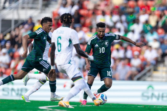 المنتخب السعودي يتعادل مع السنغال في ودية سان أنطونيو