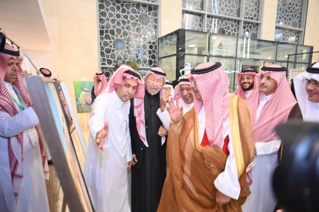 جائزة ضياء للبورتريه: لوحات وطنية تجسد ملامح الملك سلمان