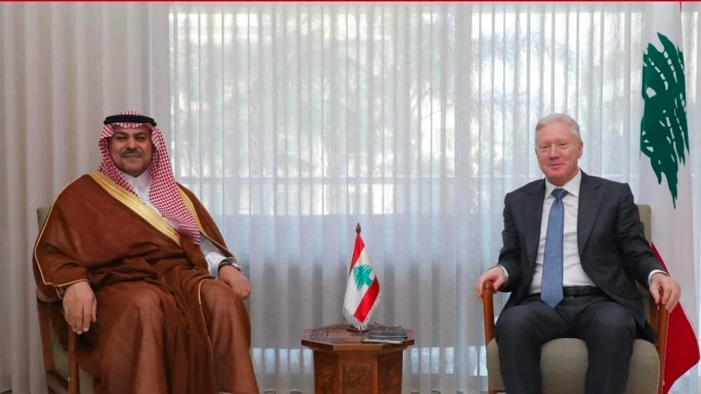 السفير فهد بن عبد الرحمن الدوسري يقدم أوراق اعتماده بلبنان