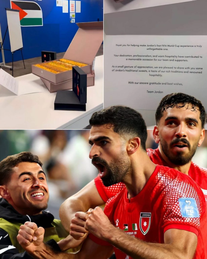 أخلاق المنتخب الأردني تسرق الأضواء بعد مباراة الجزائر