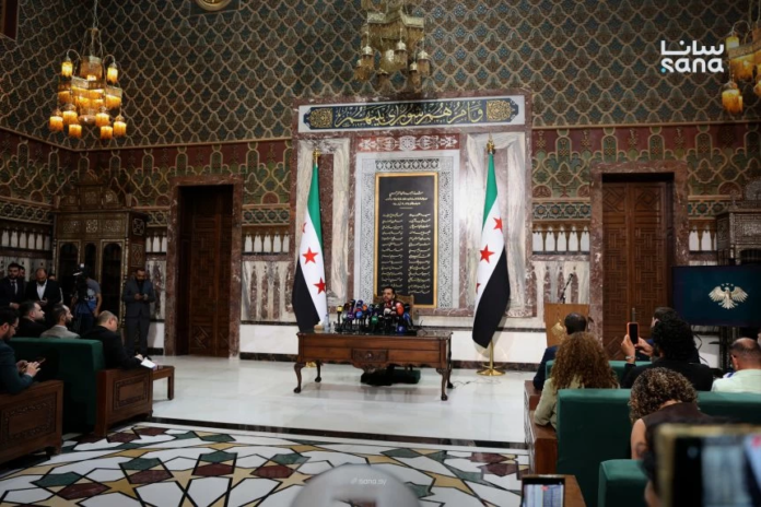 تشكيل مجلس الشعب الانتقالي في سوريا وموعد الجلسة الأولى