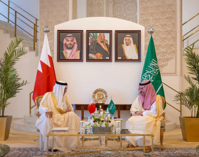 وزير الخارجية يبحث مع نظيره البحريني المستجدات الإقليمية