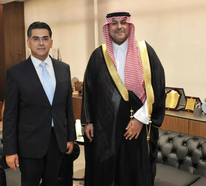 العلاقات الإعلامية السعودية اللبنانية: لقاء الدوسري ومرقص