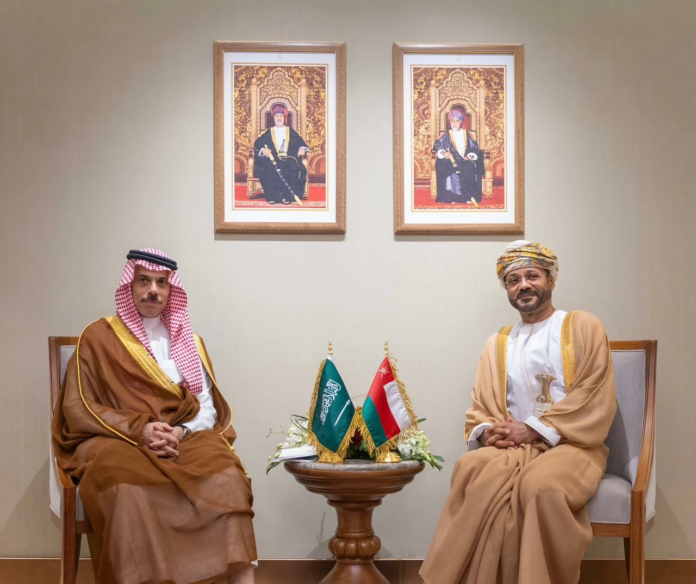 مباحثات سعودية عُمانية لتعزيز الشراكة وأمن مضيق هرمز