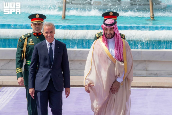 العلاقات السعودية الكندية: مباحثات ولي العهد ورئيس وزراء كندا