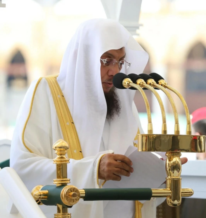 معية الله سبحانه وزاد المؤمنين في خطبة المسجد الحرام