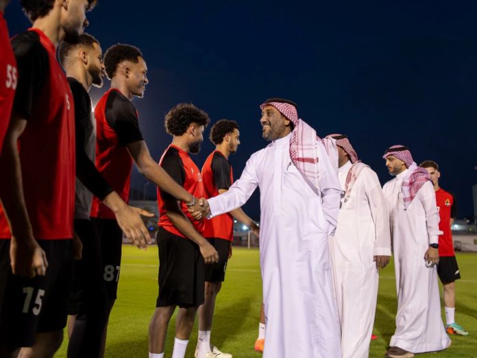 استعدادات نادي الوحدة السعودي في معسكر تركيا لدوري يلو