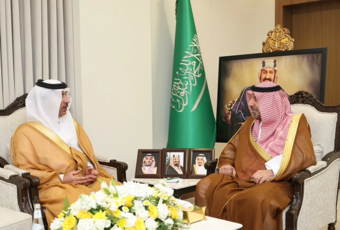 أمير نجران يستقبل رئيس النيابة العامة في نجران الجديد