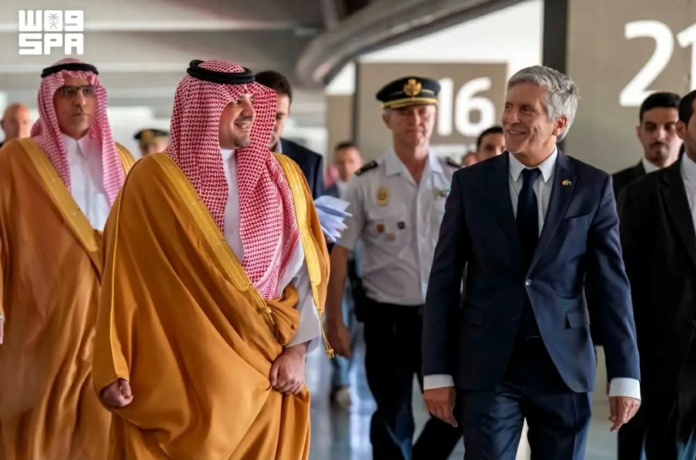 وزير الداخلية يبحث أمن الفعاليات الرياضية في مدريد