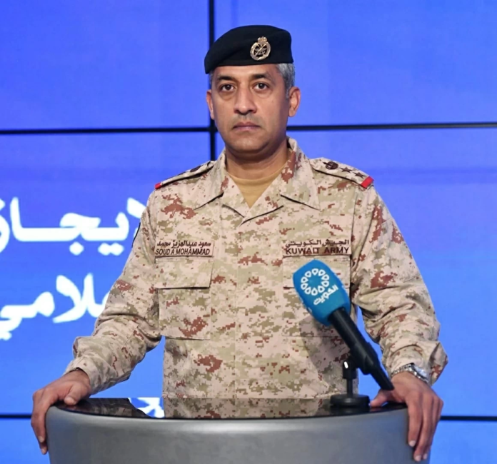 تفاصيل اعتراض صواريخ إيرانية ومسيرات في الكويت والأردن