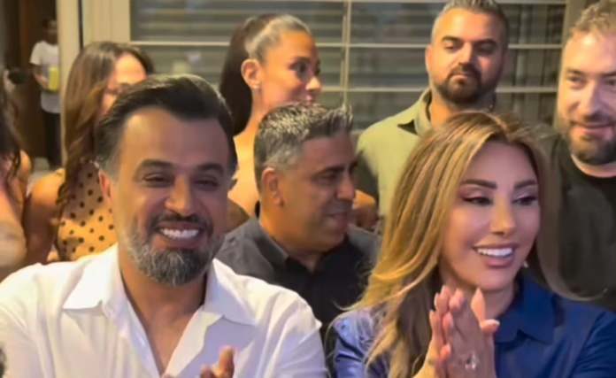 نجوى كرم وزوجها عمر الدهماني يحسمان شائعات الانفصال