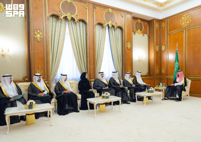 سفراء المملكة الجدد يؤدون القسم أمام ولي العهد السعودي