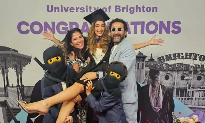 تخرج ابنة أحمد حلمي ومنى زكي بمرتبة الشرف من الجامعة