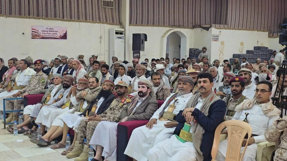 لقاء مشايخ صنعاء بمأرب لدعم استعادة مؤسسات الدولة