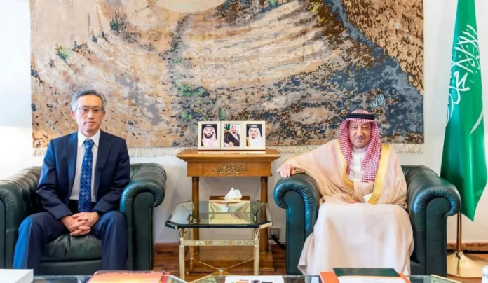 العلاقات السعودية اليابانية: استقبال سفير طوكيو بالرياض